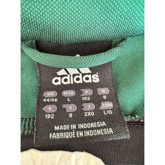 Adidas USF men’s green & black zipper jacket, size Large - Picture 5 of 9